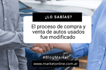 El proceso de compra y venta de autos usados fue modificado